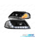 FARÓIS DAYLIGHT PARA VOLKSWAGEN VW PASSAT 3BG 00-05 COM INDICADOR LED PRETOS