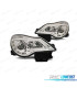 FARÓIS LED TRU DRL PARA OPEL CORSA D 11-14 CROMADO
