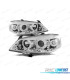 FARÓIS ANGEL DE EYES PARA OPEL ASTRA G 97-04 CROMADO