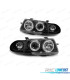 FARÓIS ANGEL EYES PARA OPEL ASTRA F 91-94 BLACK PRETO