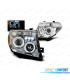 FARÓIS ANGEL EYES LED PARA NISSAN NAVARA D40 PATHFINDER 05-10 CHROME CROMADO