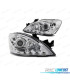 FARÓIS LED ANGEL EYES CCFL PARA MITSUBISHI LANCER 7 04-07 CHROME CROMADO