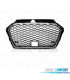 GRELHA AUDI A3 8V 16-19 PRETO CROMADO LOOK RS3