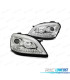 FARÓIS LED DINÂMICO PARA MERCEDES W164 05-07 CHROME CROMADO