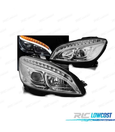 FAROIS LED TUBE LIGHT PARA MERCEDES W204 07-10 CROMADOS