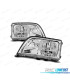 FARÓIS PARA MERCEDES W140 91-98 CHROME CROMADO