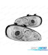 FARÓIS ANGEL EYES PARA MAZDA MX3 91-98 CHROME CROMADO