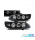 FARÓIS ANGEL EYES PARA HONDA ACCORD 98-02 EUA BLACK PRETO