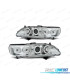FARÓIS ANGEL EYES PARA HONDA ACCORD 98-02 EUA CHROME CROMADO