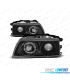 FARÓIS ANGEL EYES PARA HONDA CRX 87-89 BLACK PRETO