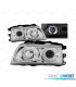 FARÓIS ANGEL EYES PARA HONDA CRX 87-89 CHROME CROMADO