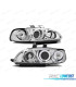 FARÓIS ANGEL EYES PARA HONDA CIVIC 91-95 2D 3D CHROME CROMADOS