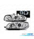 FARÓIS ANGEL EYES PARA HONDA CIVIC 91-95 2D 3D CHROME CROMADOS