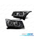 FARÓIS LED PARA CHEVROLET CRUZE 09-12 BLACK PRETO