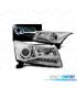 FARÓIS ANGEL EYES LED TUBE LIGHT PARA CHEVROLET CRUZE 09-12 CROMADO