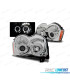 FARÓIS ANGEL EYES PARA JEEP GRAND CHEROKEE 08-10 CHROME CROMADO