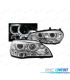 FARÓIS DE LUZ DIURNA BMW X5 E70 07-10 DRL LED CROMADOS AFS XENON