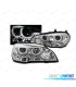 FARÓIS ANGEL EYES 3D-DRL PARA BMW X5 E70 07-10 CHROME CROMADO