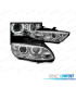 FARÓIS BMW E92 E93 06-10 ANGEL EYES LED 3D XENON CROMADO