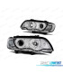 FARÓIS ANGEL EYES XENON PARA BMW X5 E53 99-03 CHROME CROMADO