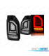 FAROLINS TRASEIROS LED DINÂMICO PARA VOLKSWAGEN VW T6 15-19 BLACK PRETO