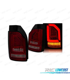 FAROLINS LED DINÂMICO PARA VOLKSWAGEN VW T6 MULTIVAN CARAVELLE 15-19 OEM LED FUMADO