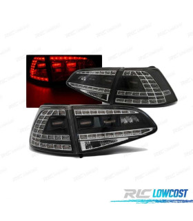 FAROLINS TRASEIROS LED PARA VOLKSWAGEN VW GOLF 7 12-17 LOOK GTI PRETAS