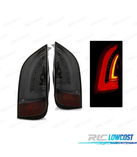 FAROLINS TRASEIROS LED VOLKSWAGEN VW UP! 11- PARA SKODA CITIGO 11- SMOKED FUMADOS ESCURECIDOS