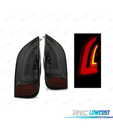 FAROLINS TRASEIROS LED VOLKSWAGEN VW UP! 11- PARA SKODA CITIGO 11- SMOKED FUMADOS ESCURECIDOS