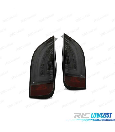 FAROLINS TRASEIROS LED VOLKSWAGEN VW UP! 11- PARA SKODA CITIGO 11- SMOKED FUMADOS ESCURECIDOS