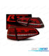 FAROLINS TRASEIROS FULL LED PARA VOLKSWAGEN VW GOLF 7 12-17 LOOK GTI VERMELHO BRANCO