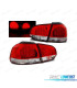 FAROLINS TRASEIROS LED PARA VOLKSWAGEN VW GOLF 6 08-12 VERMELHO BRANCO