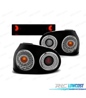 FAROLINS TRASEIROS LED PARA VOLKSWAGEN VW GOLF 5 03-09 SMOKED FUMADO ESCURECIDO