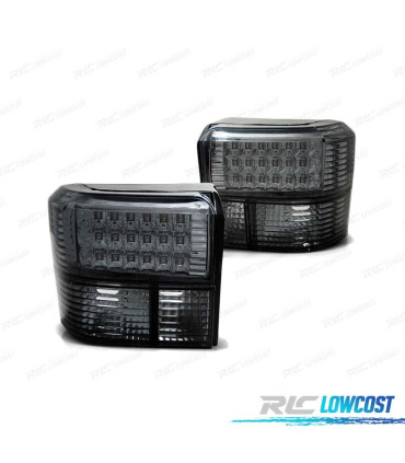 FAROLINS TRASEIROS LED VOLKSWAGEN VW T4 90-03 FUMADOS ESCURECIDOS
