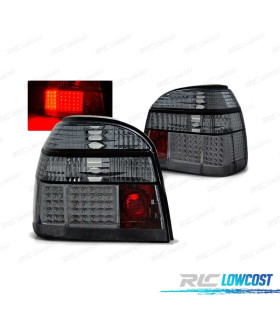 FAROLINS TRASEIROS LED PARA VOLKSWAGEN VW GOLF 3 91-97 SMOKED FUMADOS ESCURECIDOS