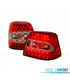 FAROLINS TRASEIROS LED PARA VOLKSWAGEN VW GOLF 4 97-03 RED VERMELHO