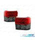 FAROLINS TRASEIROS LED PARA VOLKSWAGEN VW T4 90-03 RED SMOKED VERMELHO FUMADO ESCURECIDO