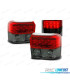 FAROLINS TRASEIROS LED PARA VOLKSWAGEN VW T4 90-03 RED SMOKED VERMELHO FUMADO ESCURECIDO