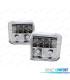 FAROLINS TRASEIROS LED PARA VOLKSWAGEN VW T4 90-03 CHROME CROMADO