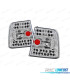 FAROLINS TRASEIROS LED PARA VOLKSWAGEN VW PASSAT 3B LIMOUSINE 96-00 CHROME CROMADO