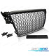 GRELHA FRONTAL AUDI A4 B8 08-11 PRETO FOSCO LOOK RS