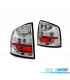 FAROLINS TRASEIROS LED PARA SKODA OCTAVIA II KOMBI 04-12 CHROME CROMADO