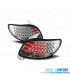 FAROLINS TRASEIROS LED PARA PEUGEOT 206 98- CHROME CROMADO