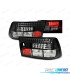 FAROLINS TRASEIROS LED PARA OPEL CALIBRA 90-97 BLACK PRETO