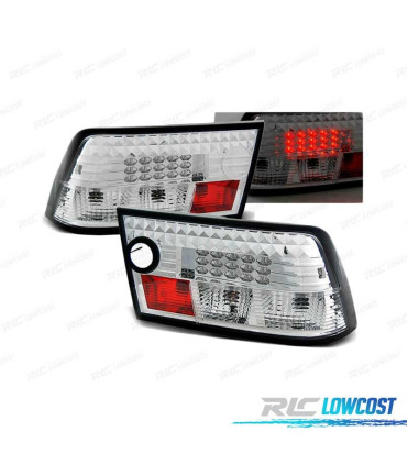 FAROLINS TRASEIROS LED OPEL CALIBRA 90-97 CHROME CROMADO