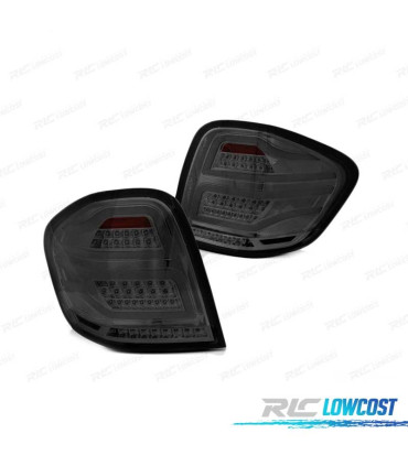 FAROLINS TRASEIROS LED MERCEDES W164 05-08 ESCURECIDO