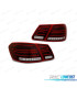 FAROLINS TRASEIROS LED MERCEDES W212 09-13 VERMELHO BRANCO