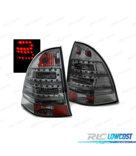 FAROLINS TRASEIROS LED PARA MERCEDES W203 KOMBI 00-07 SMOKED FUMADO