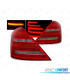 FAROLINS TRASEIROS LED MERCEDES CLASSE S W221 05-09 VERMELHO CRISTAL