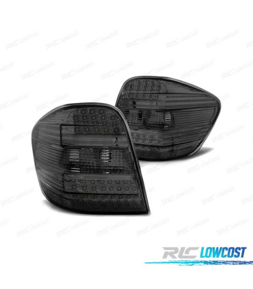 FAROLINS TRASEIROS LED PARA MERCEDES W164 05-08 FUMADO